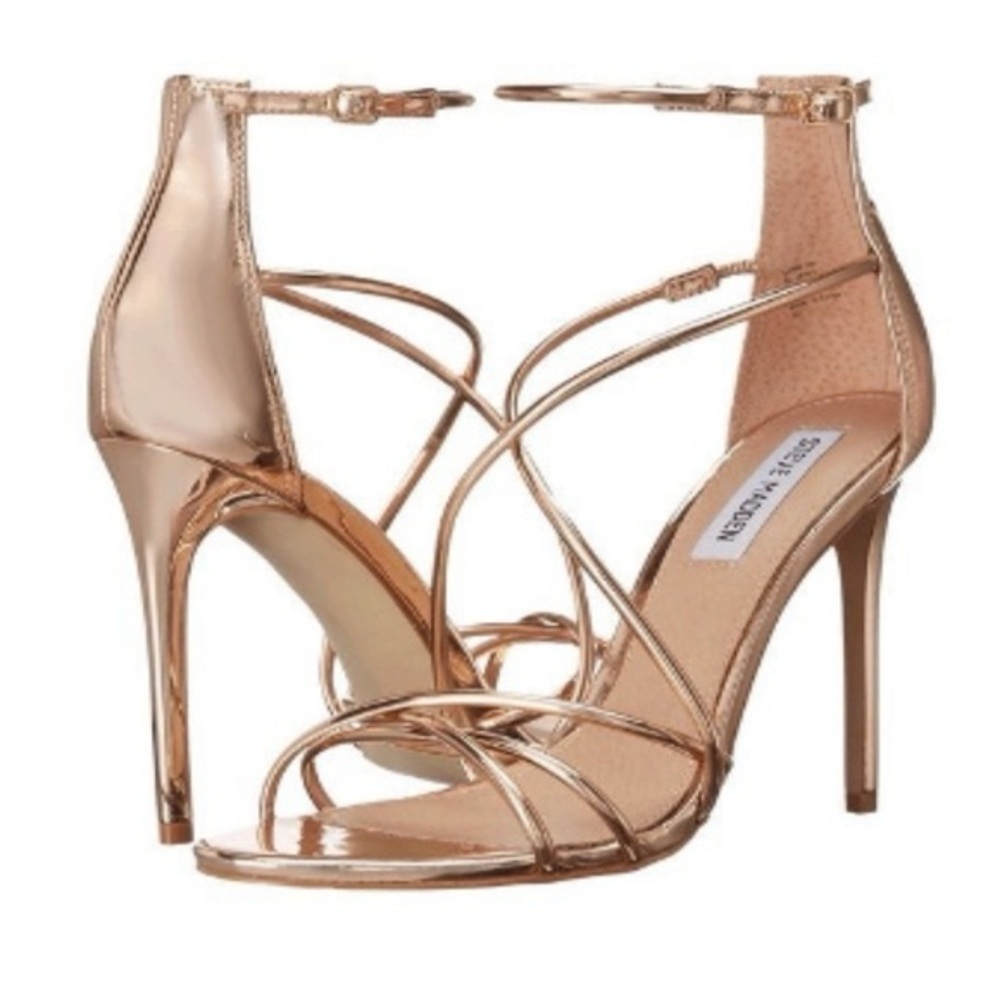 Steve Madden ‘Satire’ rose gold/copper heels size 9 - Picture 7 of 7